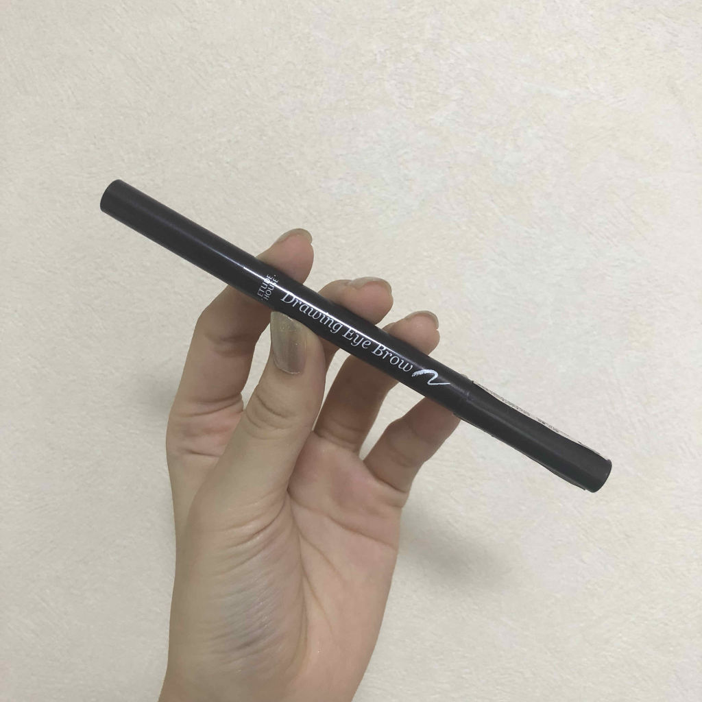 ドローイング アイブロウ ペンシル ブラウン/ETUDE/アイブロウペンシルを使ったクチコミ（3枚目）