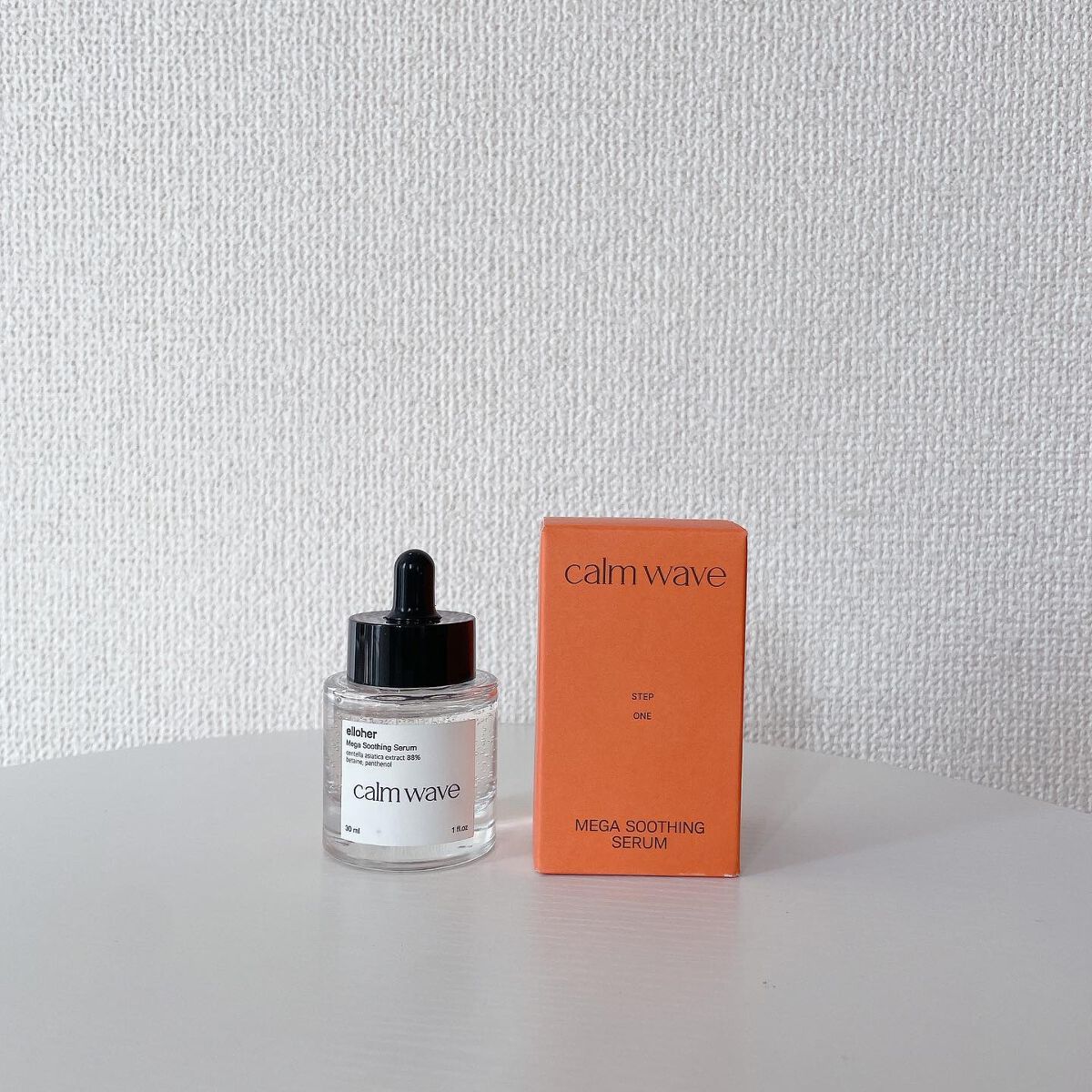 カームウェーブ - Mega Soothing Serum/elloher/美容液を使ったクチコミ(4枚目)