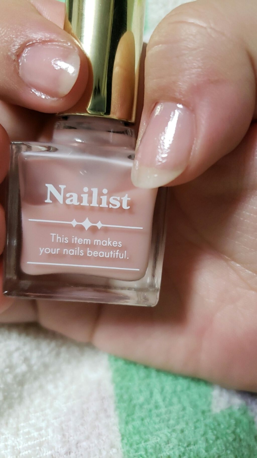 ファイバーラップII/ネイリスト/ネイルベースコートを使ったクチコミ（1枚目）