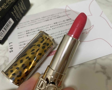 ザ・オンリーワン ルミナスカラー リップスティック/DOLCE&GABBANA BEAUTY/口紅を使ったクチコミ(2枚目)