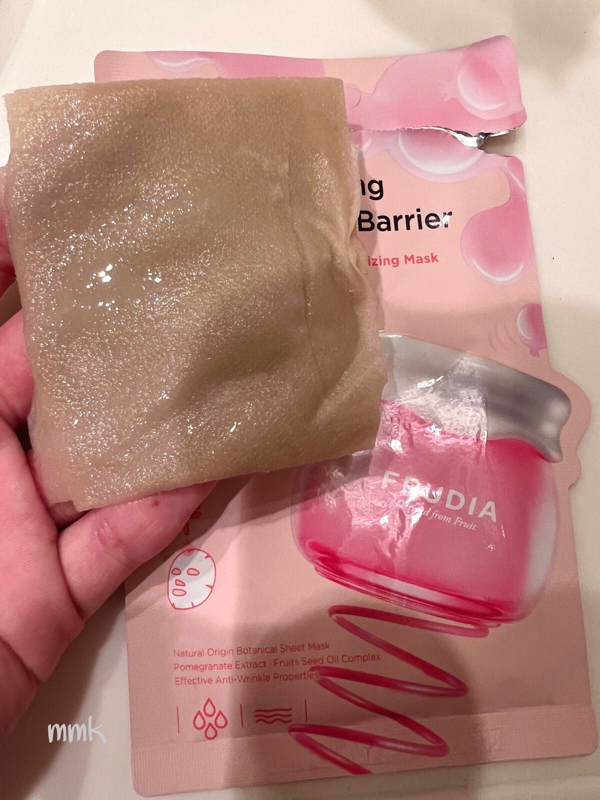 ザクロマスク/FRUDIA/シートマスク・パックを使ったクチコミ(2枚目)