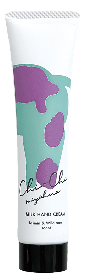 Chi-Chi ミルクハンドクリーム　ジャスミン&ワイルドローズの香り