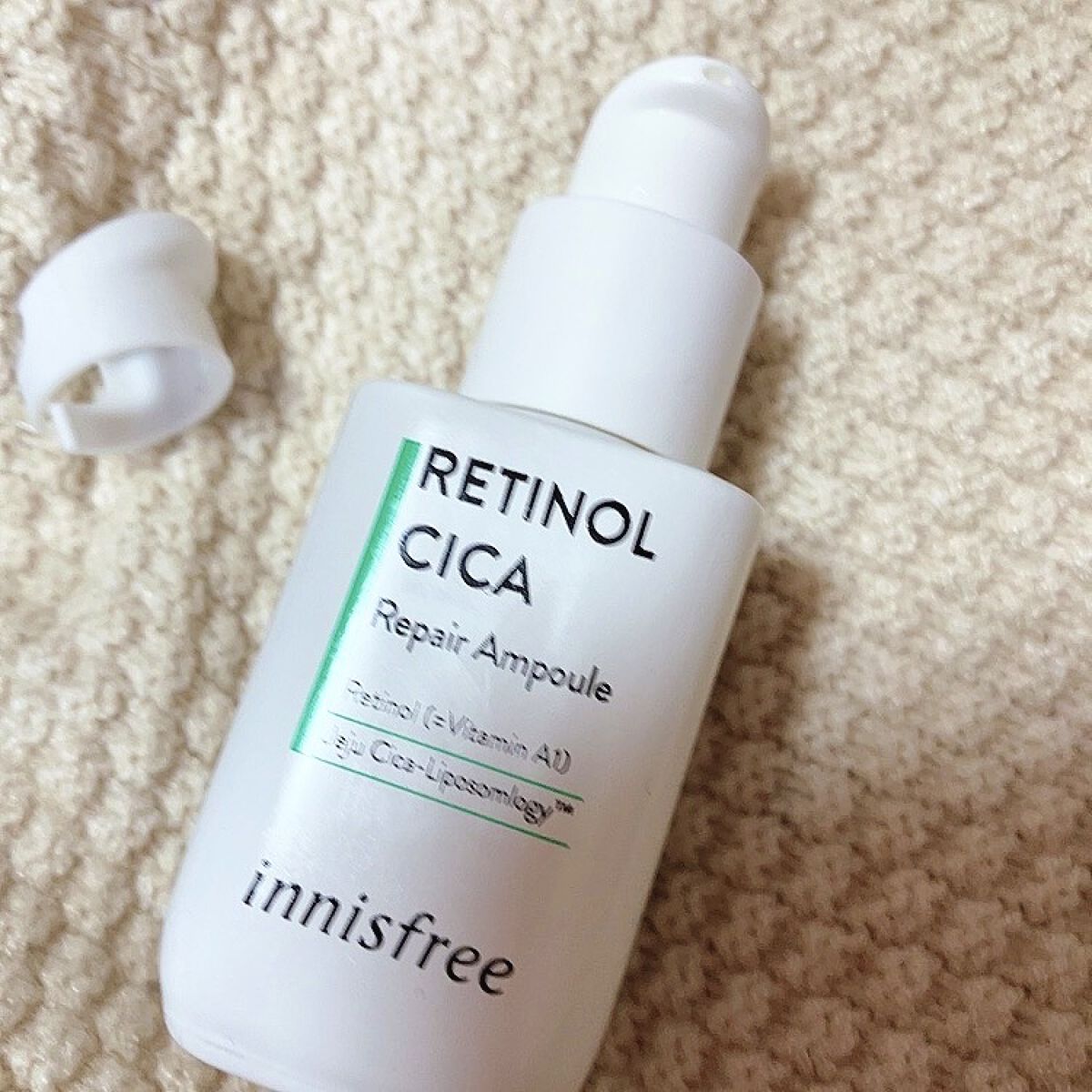 レチノール　シカ　リペア　セラム/innisfree/美容液を使ったクチコミ（1枚目）