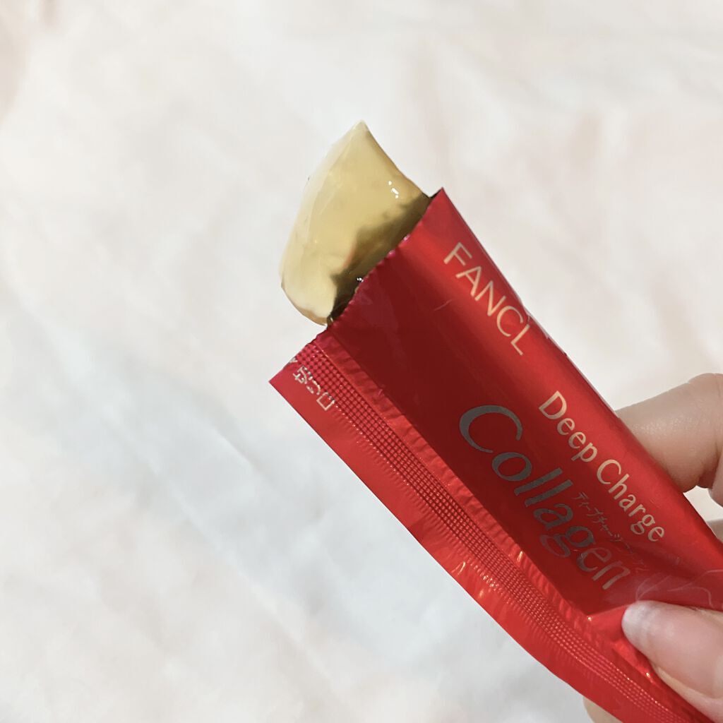 ディープチャージ  コラーゲン スティックゼリー/ファンケル/美容サプリメントを使ったクチコミ（3枚目）