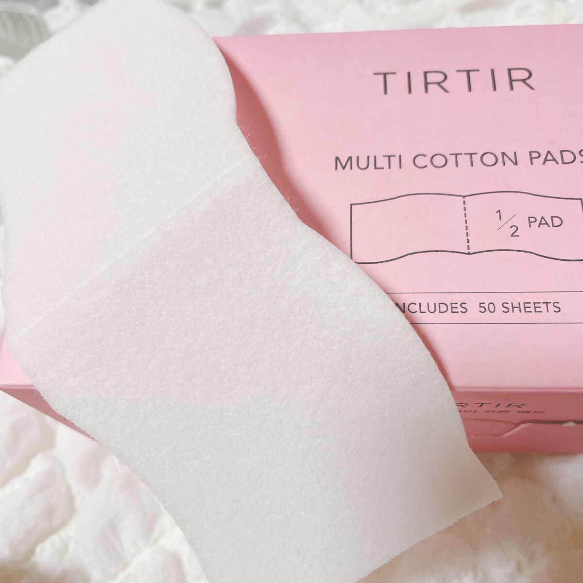マルチコットンパッド/TIRTIR(ティルティル)/コットンを使ったクチコミ（1枚目）