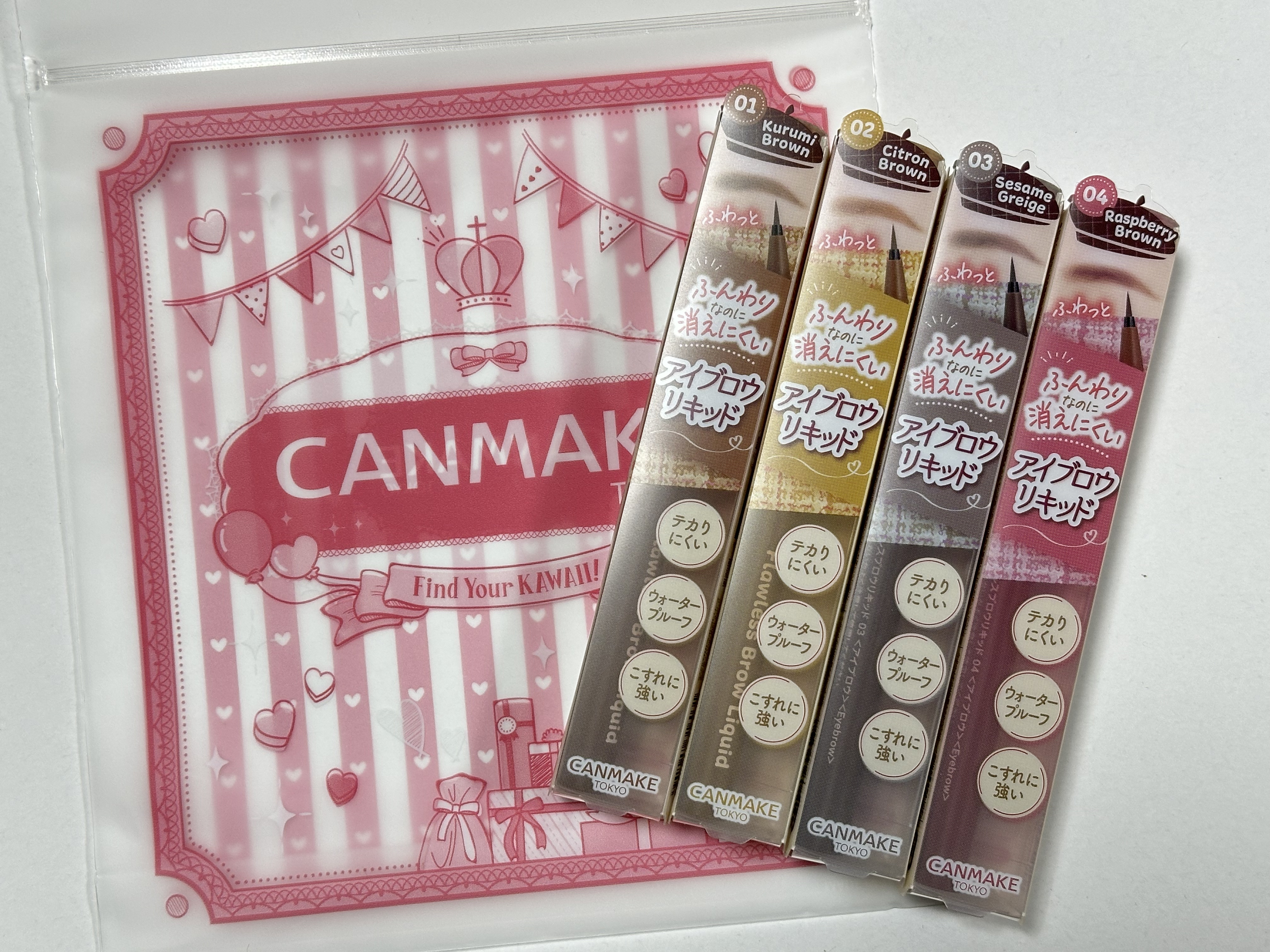 フローレスブロウリキッド/キャンメイク/リキッドアイブロウを使ったクチコミ（1枚目）