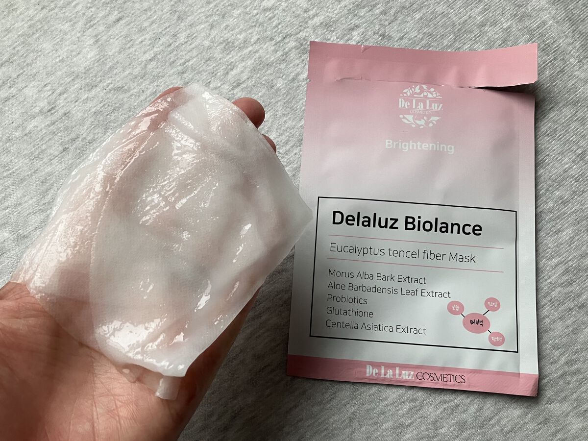 ビオランス ブライトニング マスクパック/Delaluz/シートマスク・パックを使ったクチコミ（3枚目）