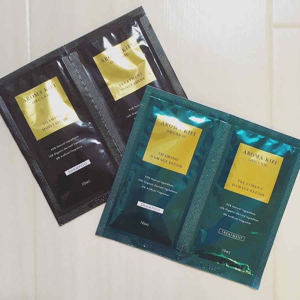 オーガニック シャンプー/トリートメント<ダメージリペア>/AROMA KIFI/シャンプー・コンディショナーを使ったクチコミ(1枚目)
