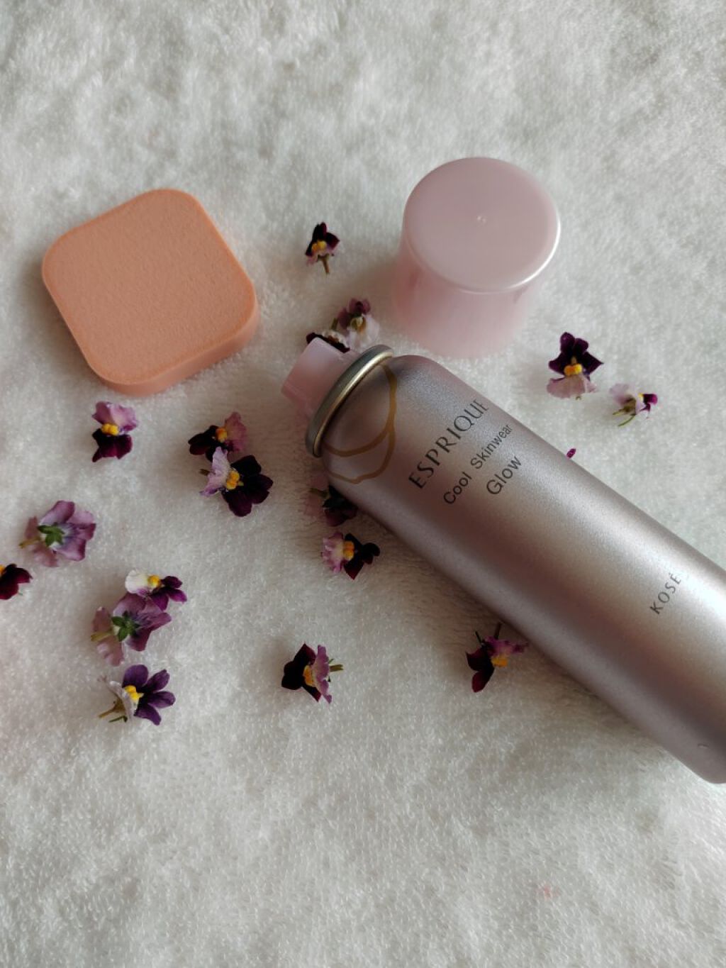 クールスキンウェアグロウ 01 ピンクベージュ/ESPRIQUE/化粧下地を使ったクチコミ（1枚目）