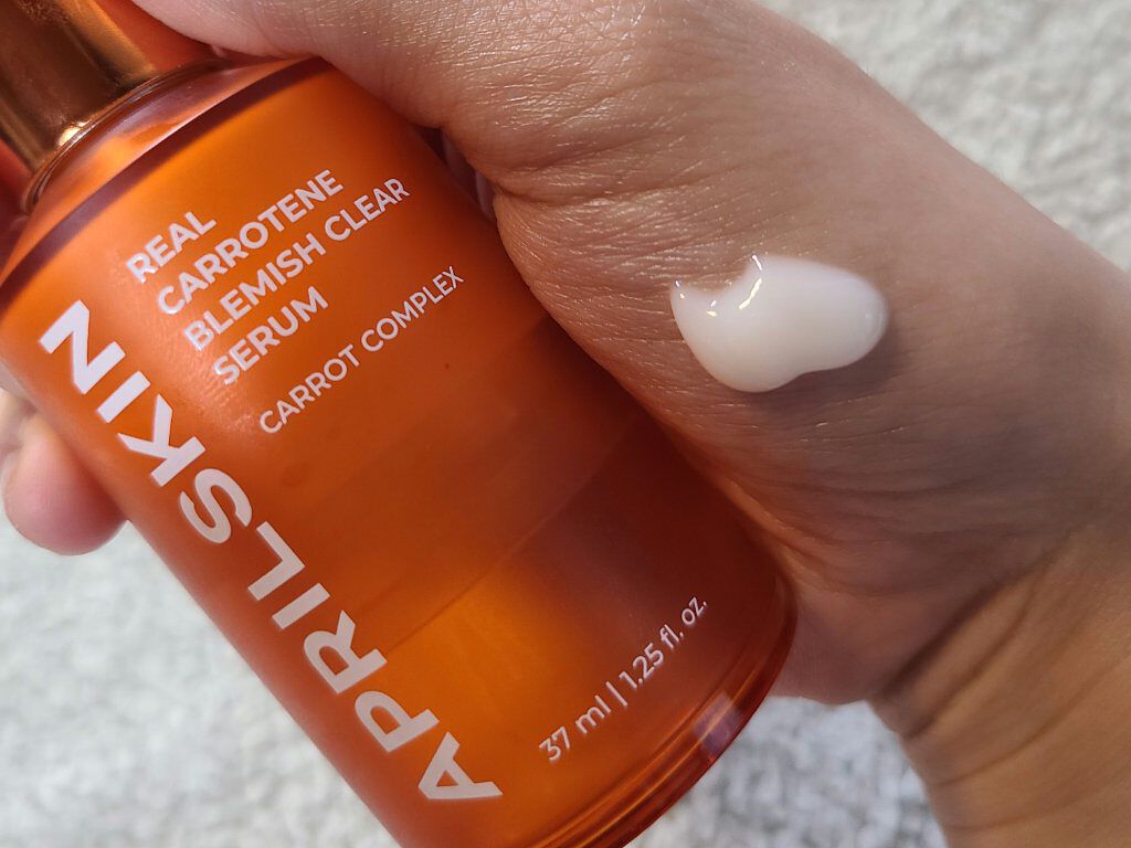 リアルカロテンブレミッシュクリアセラム/APRILSKIN/美容液を使ったクチコミ（2枚目）