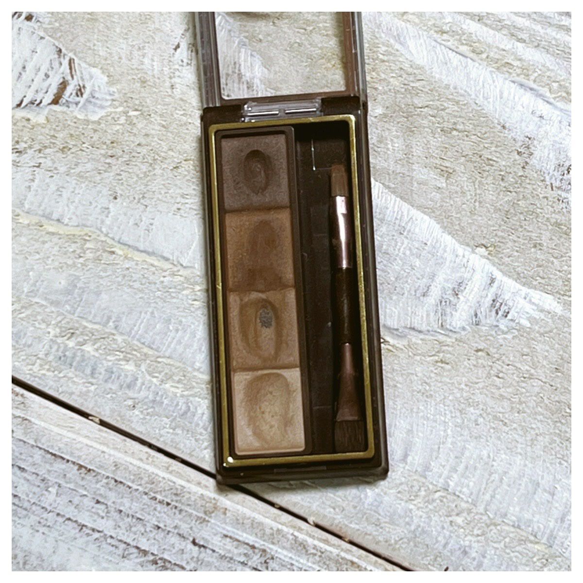 スタイリング パウダーアイブロウ SE01 ナチュラルブラウン/excel/パウダーアイブロウを使ったクチコミ（2枚目）