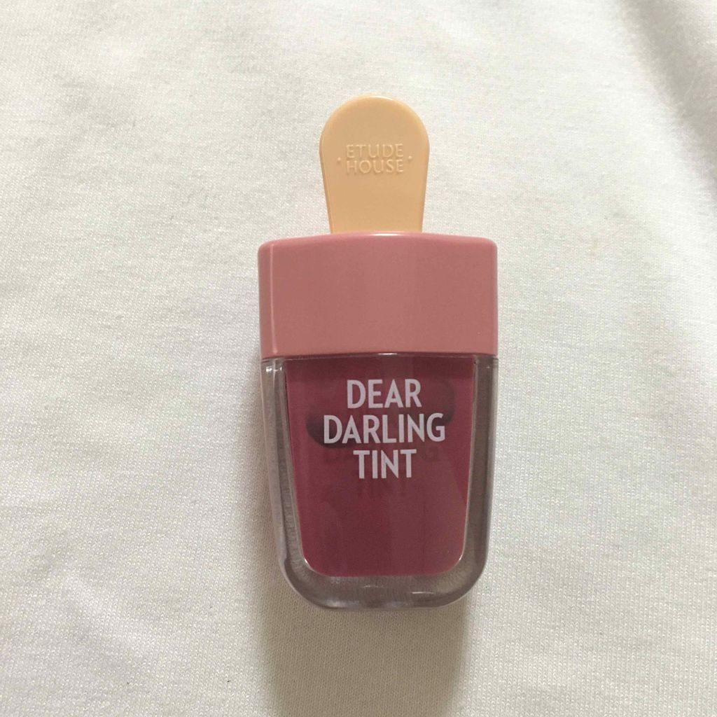 ディアダーリン ウォータージェルティント （アイスティント）/ETUDE/口紅を使ったクチコミ（1枚目）