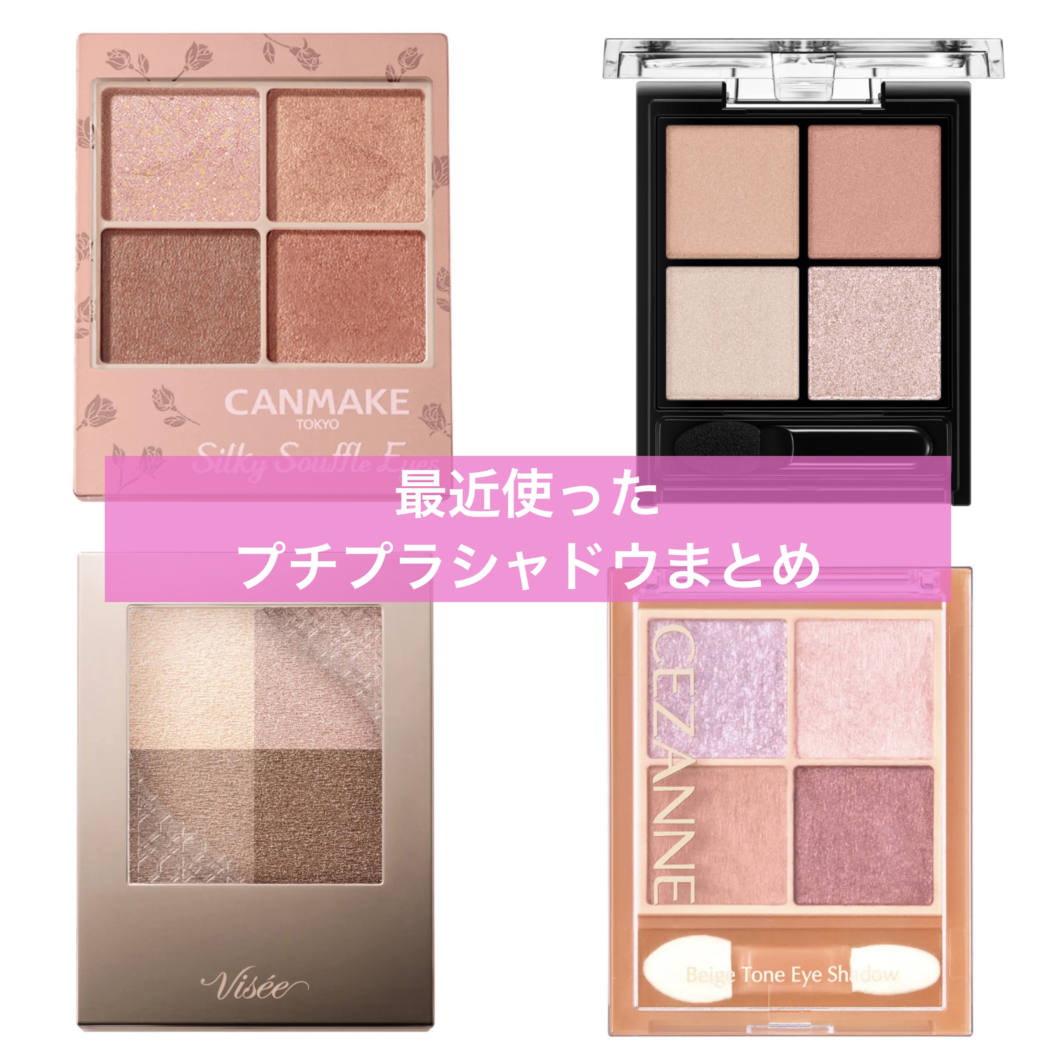 シルキースフレアイズ（マットタイプ）/キャンメイク/アイシャドウパレットを使ったクチコミ（1枚目）