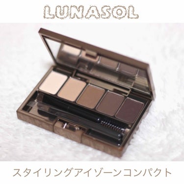 スタイリングアイゾーンコンパクト/LUNASOL/パウダーアイシャドウを使ったクチコミ（1枚目）