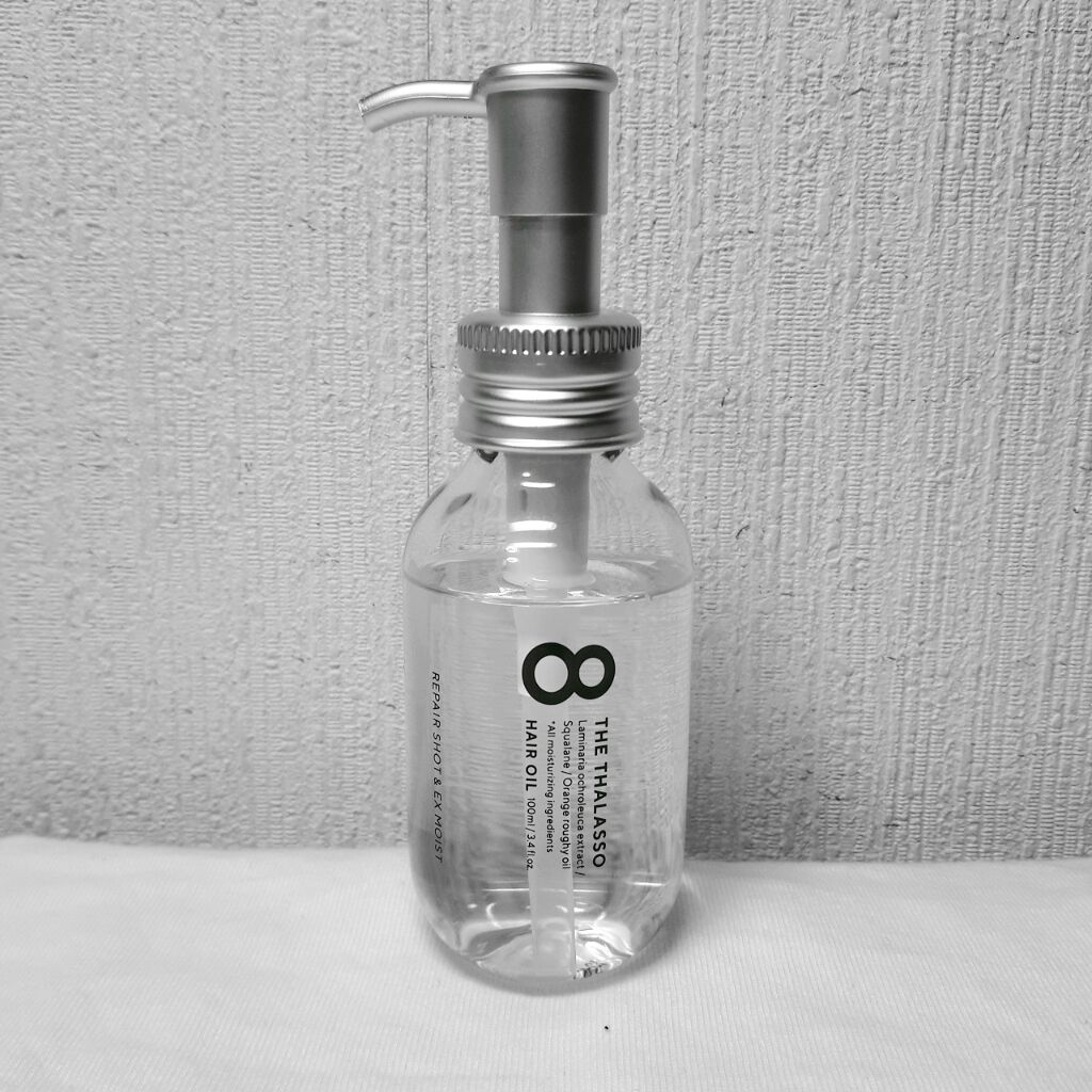 リペアショット&EXモイスト 美容液オイル/エイトザタラソ/ヘアオイルを使ったクチコミ(2枚目)