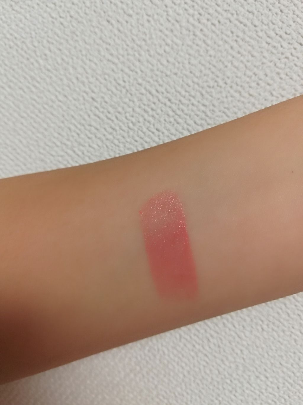 ラスティンググロスリップ/CEZANNE/口紅を使ったクチコミ（2枚目）