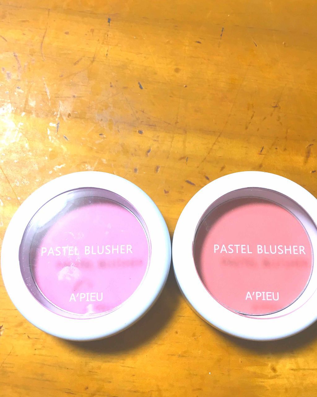 アピュー パステルブラッシャー/A’pieu/パウダーチークを使ったクチコミ(1枚目)