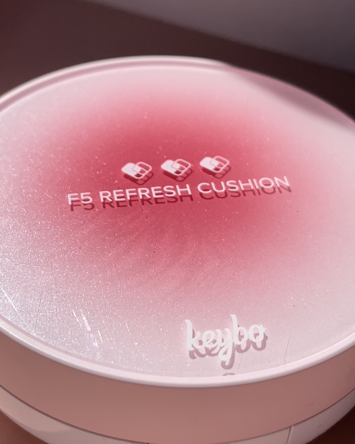 F5 リフレッシュクッション 23 Ginger Beige/keybo/クッションファンデーションを使ったクチコミ（1枚目）