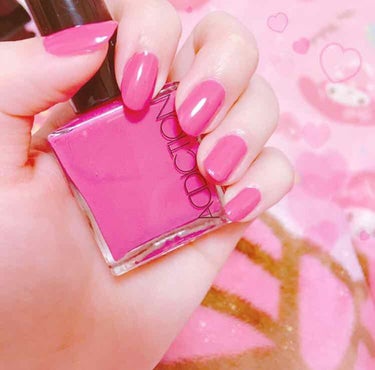 ♡ADDICTION♡ネイルポリッシュ♡
015のミスユーモアを購入しました💅💓

発色、ツヤ感ともに満足です☺️☺️
不器用な私でもはみ出さずに塗ることができました〜！
スキンケア効果も高いので爪に負