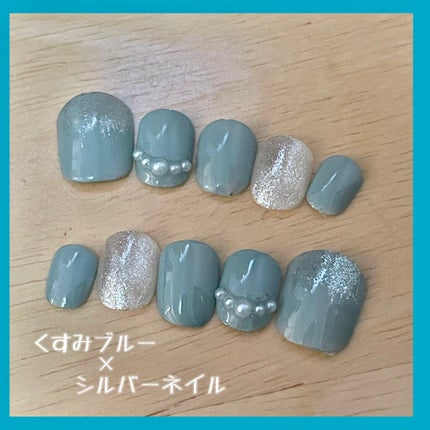 クリアネイルチップ/セリア/ネイルチップ・パーツを使ったクチコミ(1枚目)