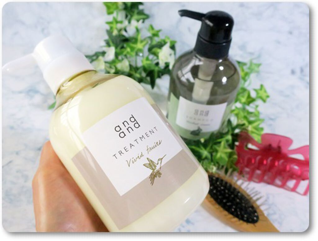 はしゃぐ ヴィヴィッドフルーツの香り トリートメント/and and/洗い流すヘアトリートメントを使ったクチコミ（2枚目）
