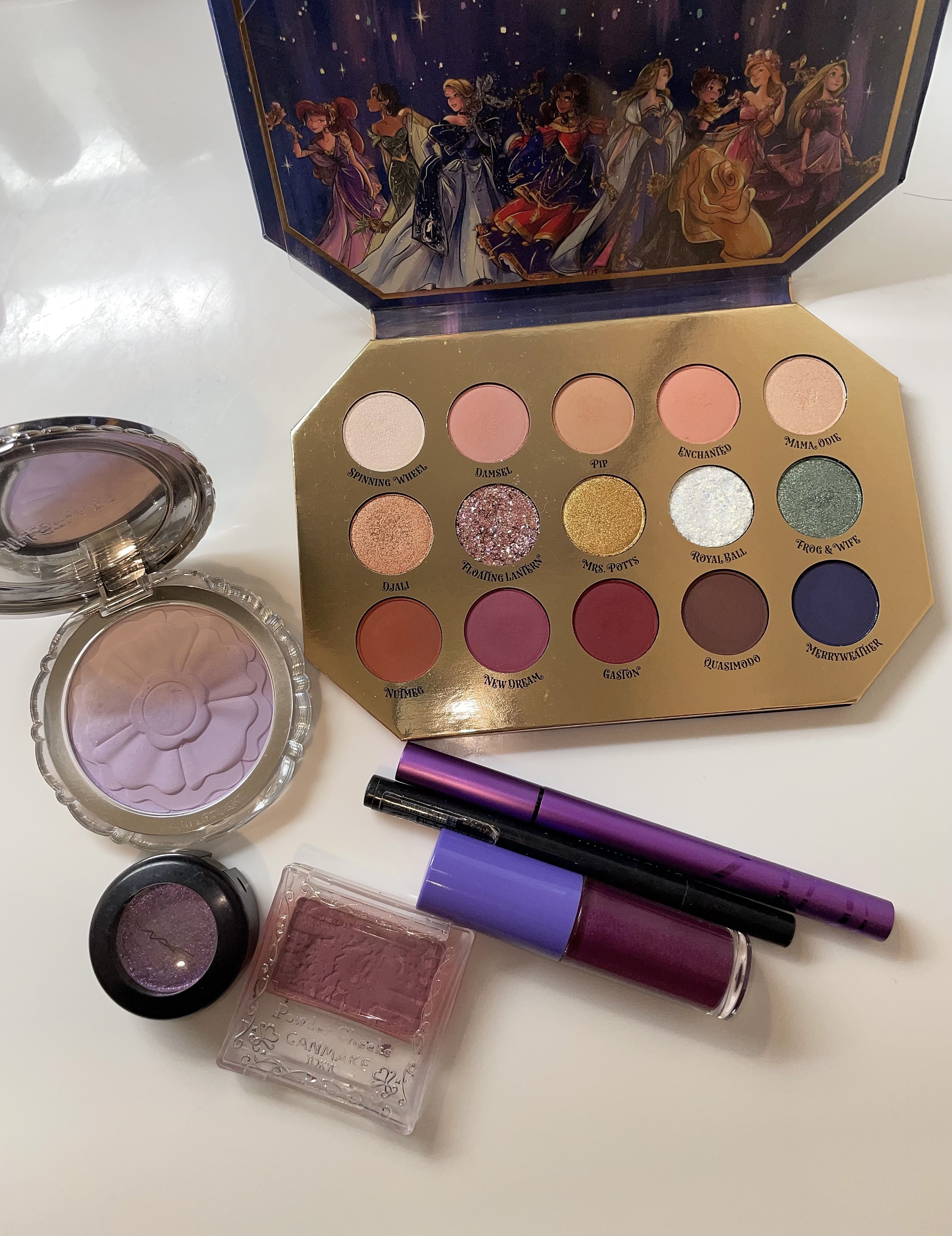 ミッドナイト マスカレード アイシャドウ パレット/ColourPop/アイシャドウパレットを使ったクチコミ（3枚目）