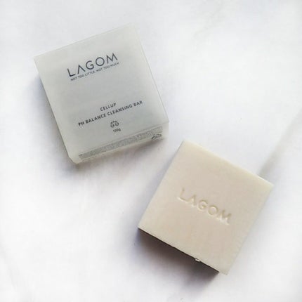 LAGOM ラゴム pHバランス クレンジングバーのクチコミ「︎︎︎︎︎︎☑︎ pHバランス クレンジングバー
✔エコセラミド(ECO CERAMIDE*.....」(1枚目)