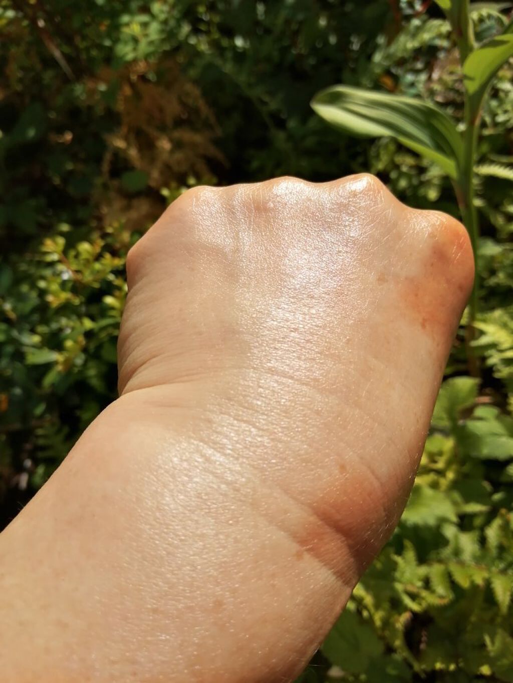 HCモイスチャーサンクリーム/allNATURAL/日焼け止めクリームを使ったクチコミ（3枚目）