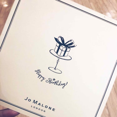 Jo MALONE LONDON ミルラ ＆ トンカ コロン インテンスのクチコミ「 
新しく手に入ったミルラ＆トンカは
#ジョーマローン からの
バースデープレゼント


誕生.....」（2枚目）