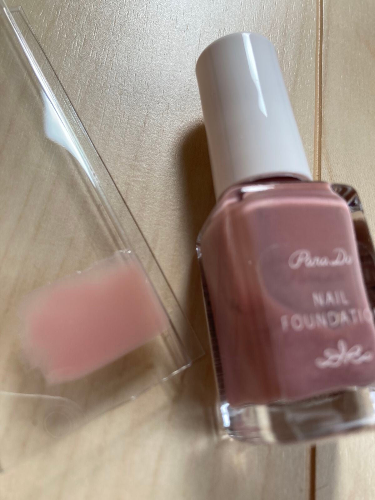 ネイルファンデーション/パラドゥ/マニキュアを使ったクチコミ(1枚目)