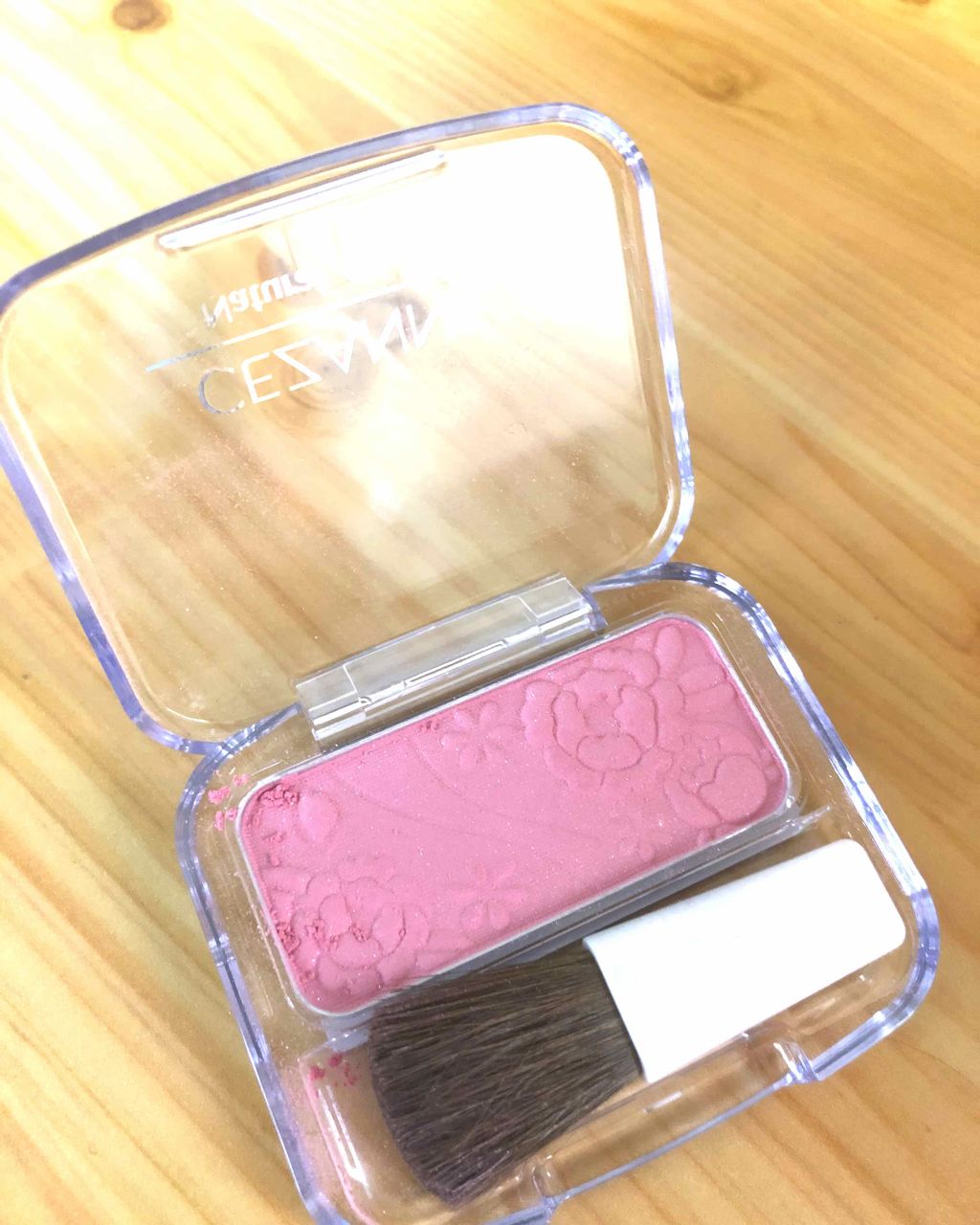 ナチュラル チークN/CEZANNE/パウダーチークを使ったクチコミ(1枚目)