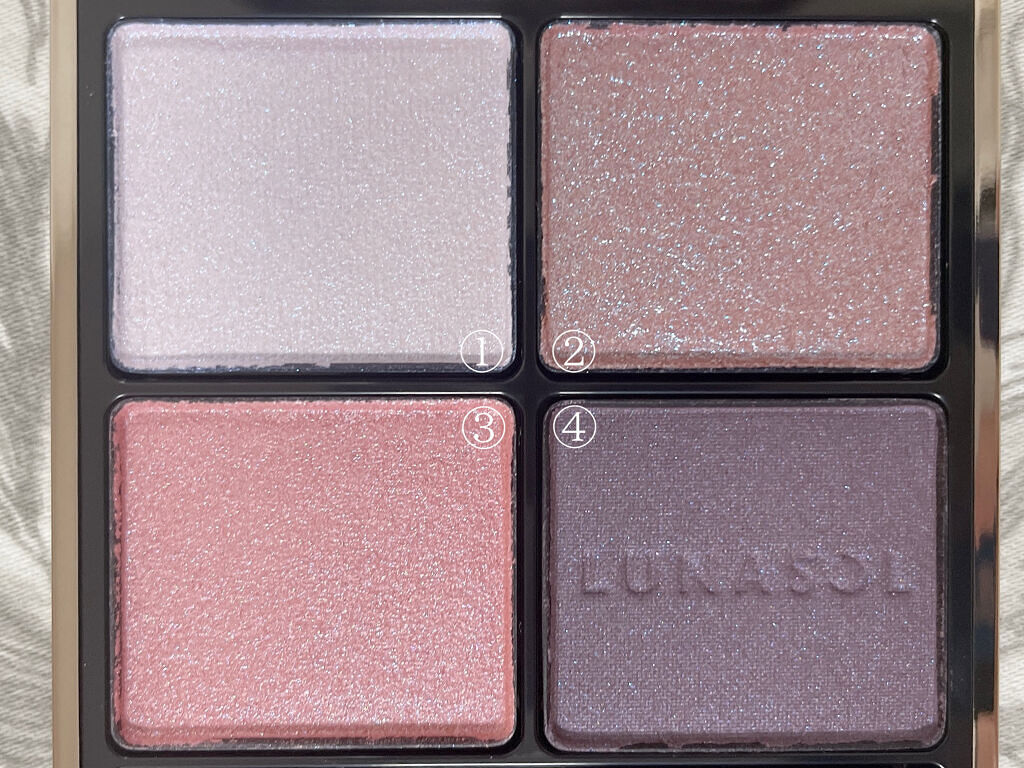 アイカラーレーション/LUNASOL/アイシャドウパレットを使ったクチコミ（2枚目）