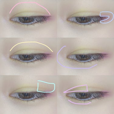 UR GLAM　BLOOMING EYE COLOR PALETTE/U R GLAM/アイシャドウパレットを使ったクチコミ（3枚目）