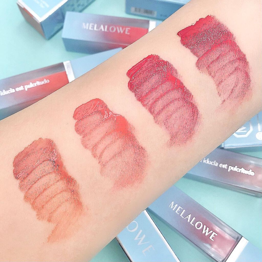 ロングラスティンググロウティント/MELALOWE/リップティントを使ったクチコミ(7枚目)