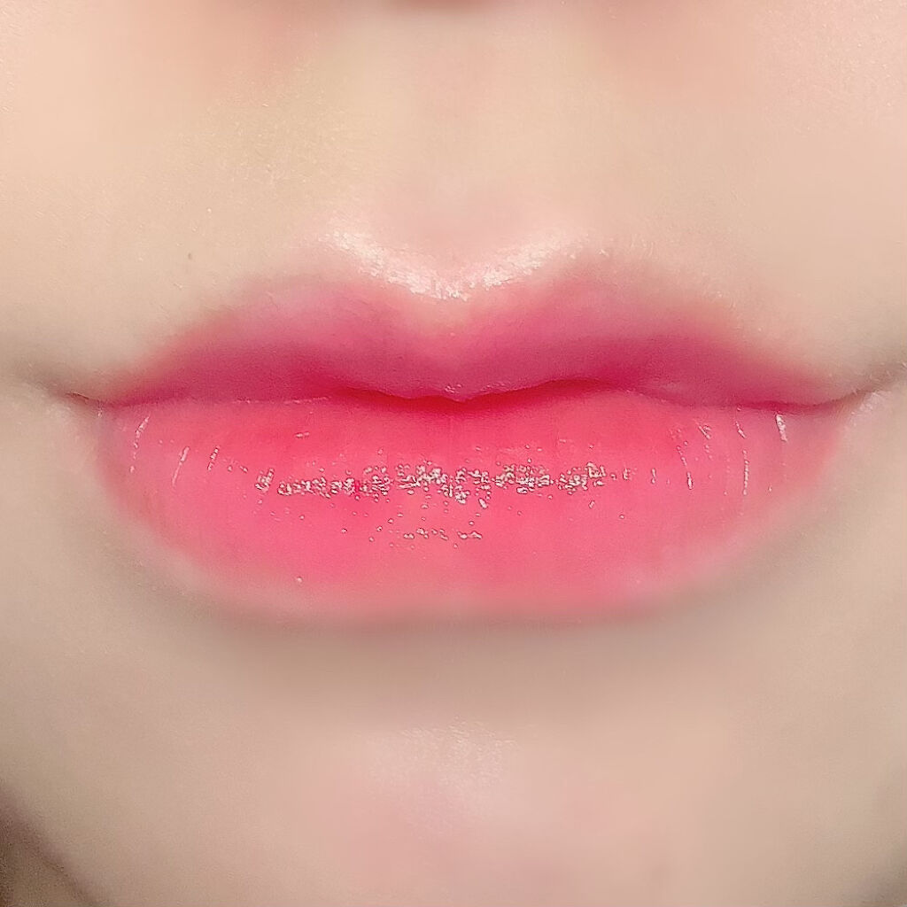 ティントオイルリップ FP/HACCI/リップティントを使ったクチコミ（2枚目）