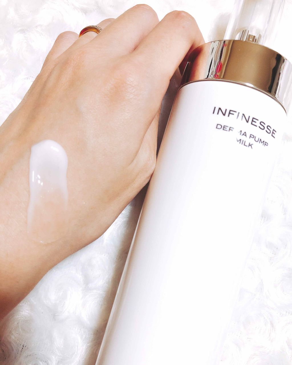 アンフィネス ダーマ パンプ ミルク/ALBION/乳液を使ったクチコミ（2枚目）
