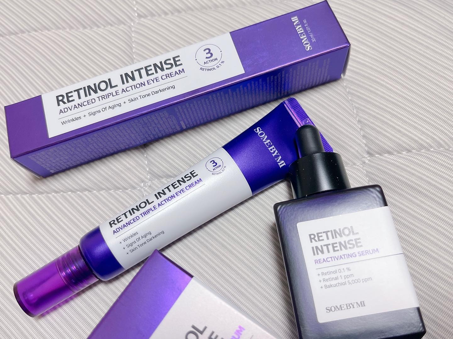 レチノールインテンシブ アドバンスドトリプルアクションアイクリーム/SOME BY MI/アイケア・アイクリームを使ったクチコミ（3枚目）