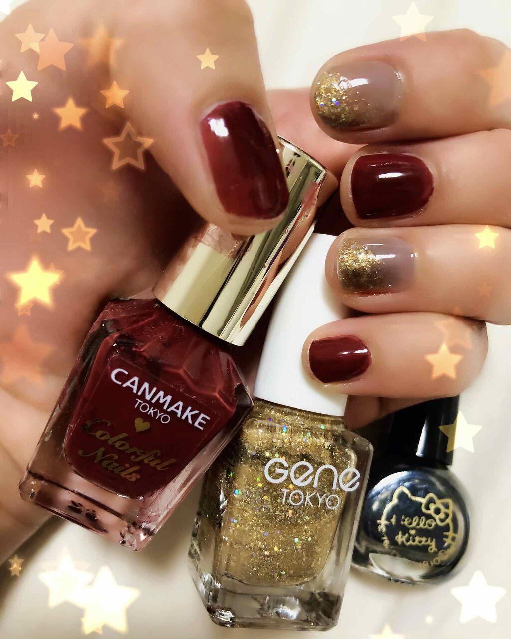 gene TOKYO ネイル/DAISO/マニキュアを使ったクチコミ（1枚目）