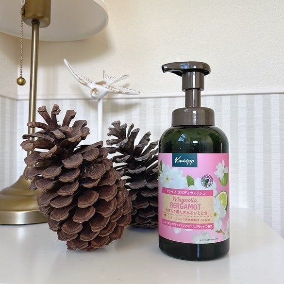 クナイプ 泡ボディウォッシュ マグノリア&ベルガモットの香り/クナイプ/ボディソープを使ったクチコミ(1枚目)