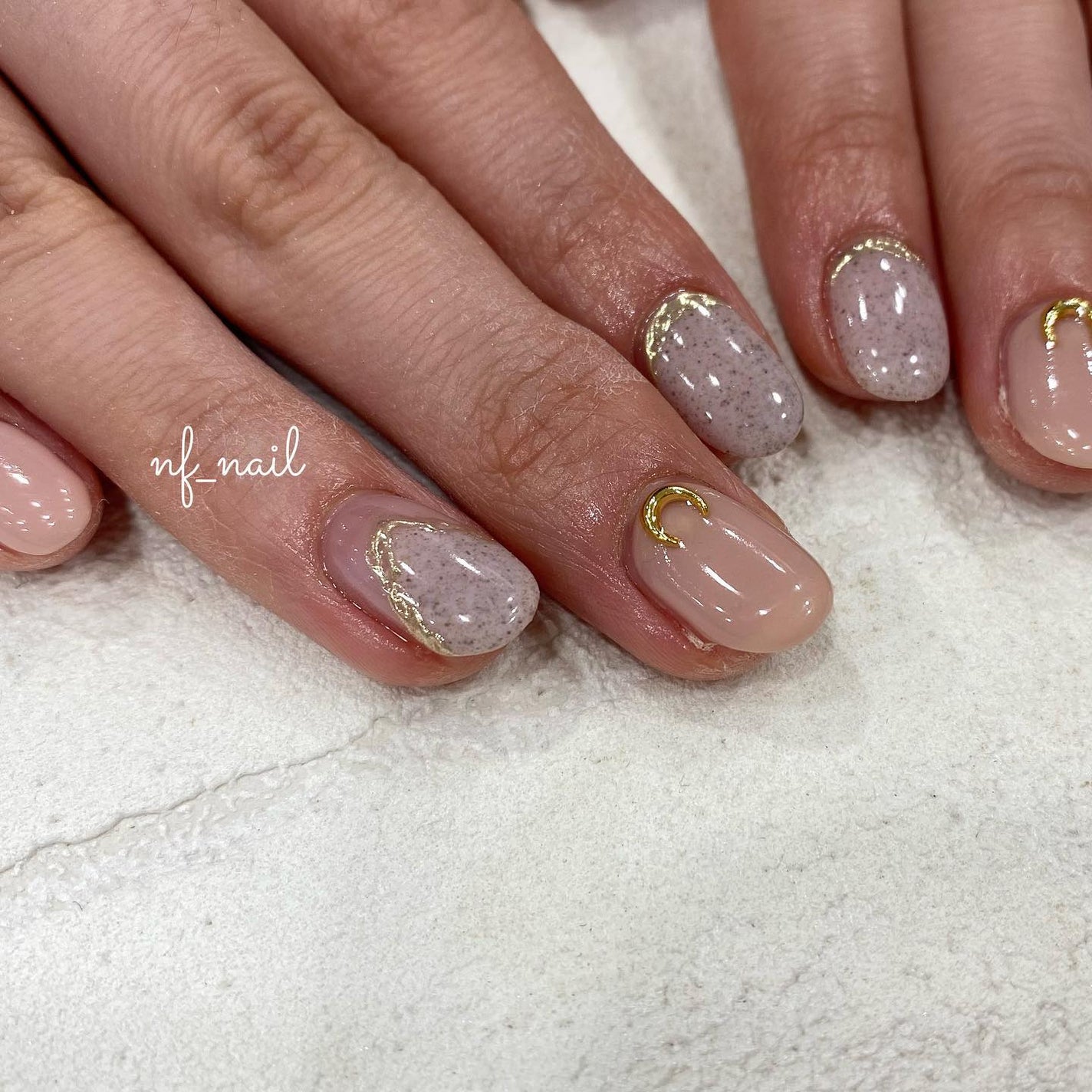 Natsumi◎nailist on LIPS 「nuance..#ネイル#ネイルデザイン#ネイルアート#シ..」(2枚目)