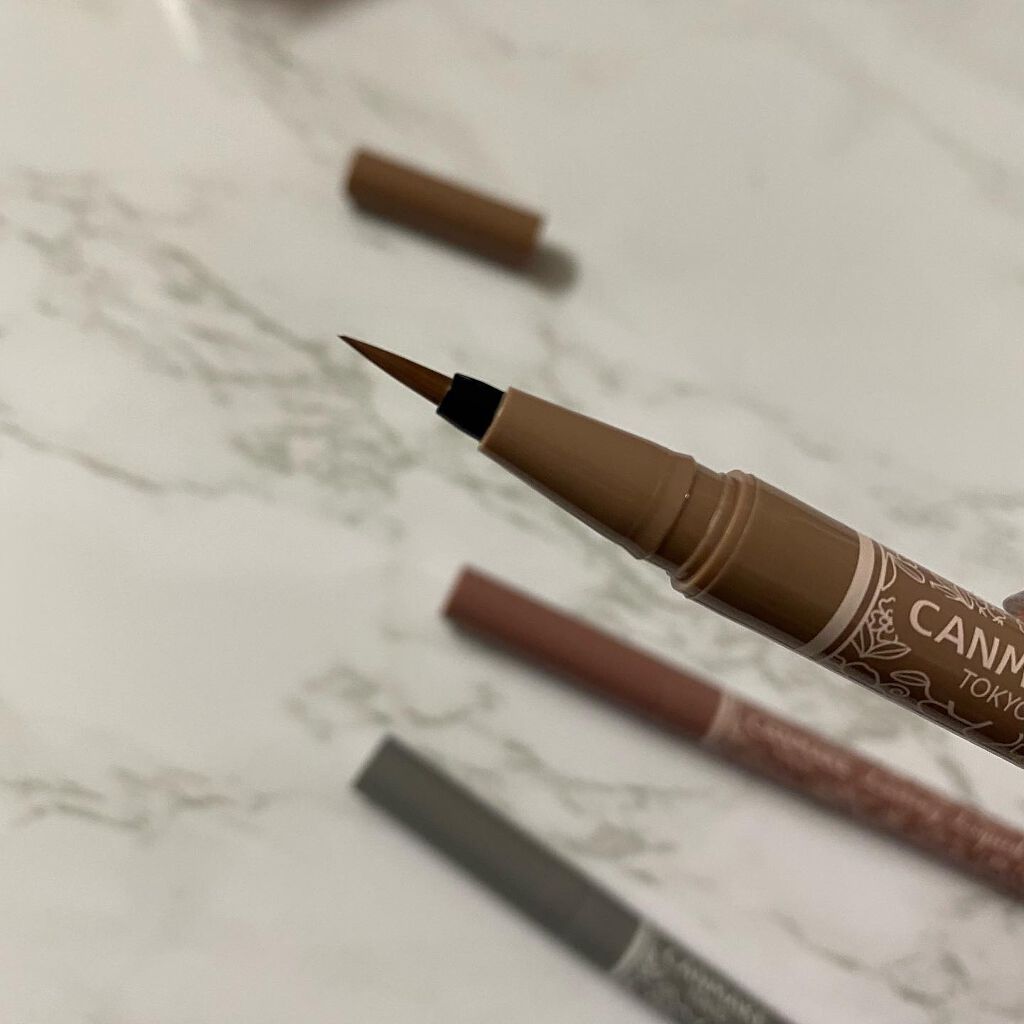 ラスティングリキッドライナー/キャンメイク/リキッドアイライナーを使ったクチコミ(3枚目)