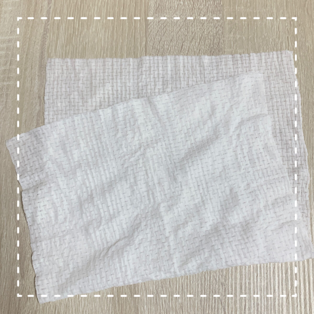 コンパクトタオル/DAISO/クレンジングタオルを使ったクチコミ（3枚目）