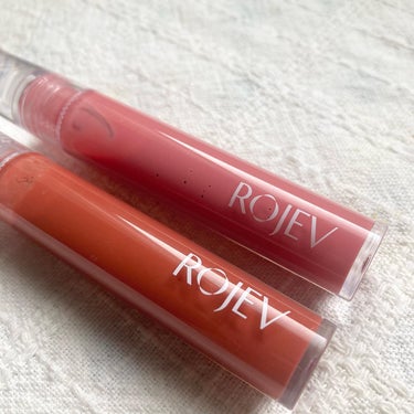 LIP PLUMPER GLAZE TINT/ROJEV/口紅を使ったクチコミ（2枚目）