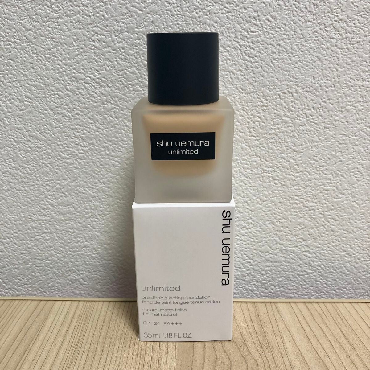 (旧)アンリミテッド ラスティング フルイド/shu uemura/リキッドファンデーションを使ったクチコミ(1枚目)