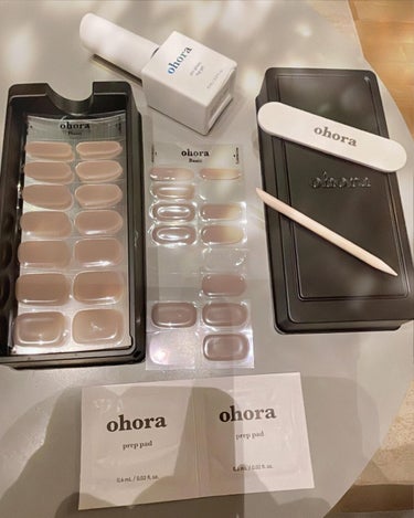 ohora Pro Glossy Top Gelのクチコミ「✩.*˚ohora ✩.*˚

今回、@cosme様から、かなり気になっていたohora(オホ.....」（3枚目）