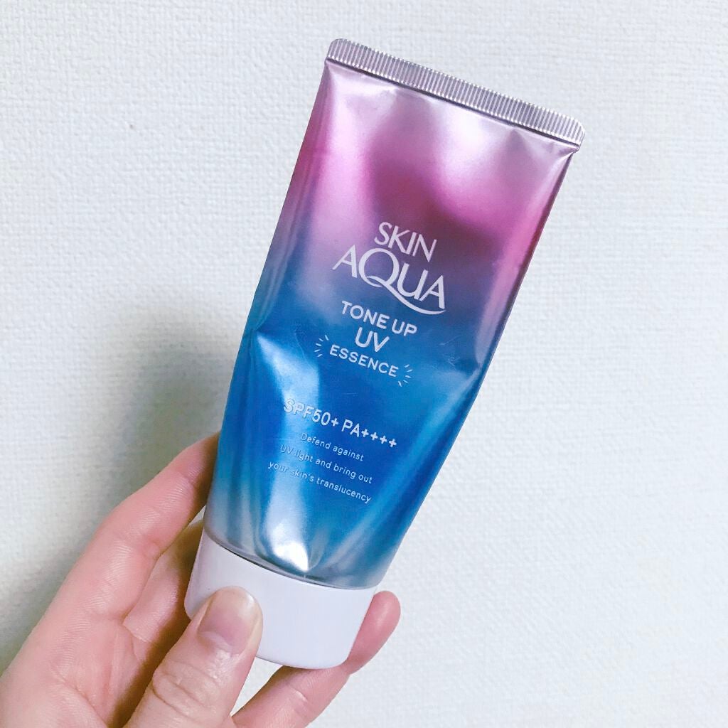 スキンアクア トーンアップUVエッセンス/スキンアクア/日焼け止めクリームを使ったクチコミ(2枚目)