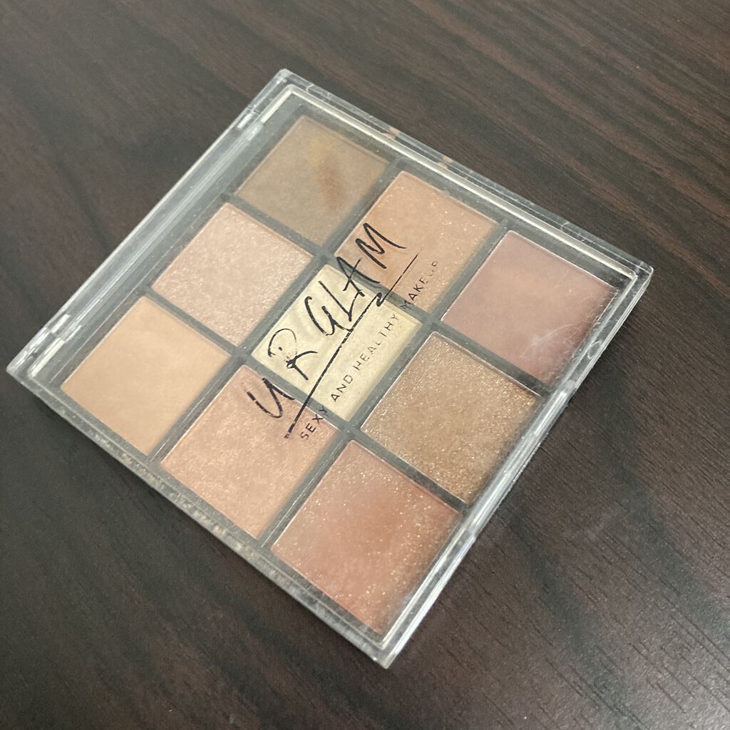 UR GLAM　BLOOMING EYE COLOR PALETTE/U R GLAM/アイシャドウパレットを使ったクチコミ（1枚目）