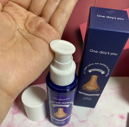 ノーモアブラックヘッド(ノーズピーリング)/One-day's you/スクラブ・ゴマージュを使ったクチコミ(1枚目)