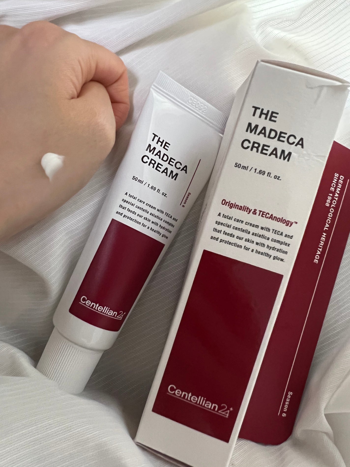 ザマデカクリーム/センテリアン24/フェイスクリームを使ったクチコミ(1枚目)