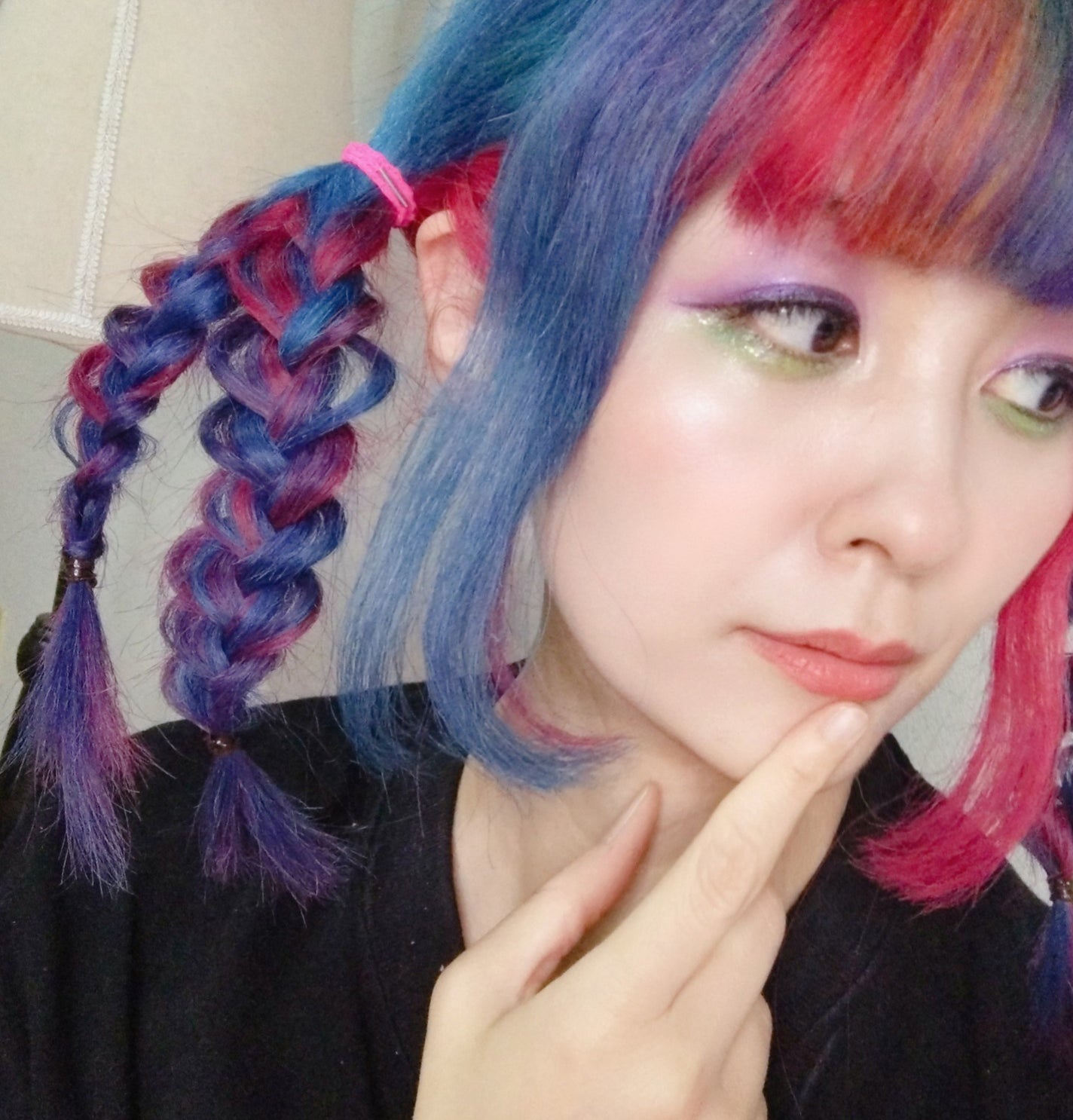 fumi社長(43) on LIPS 「最凶の不器用のヘアアレンジ!!私は、髪をそんなにすいていないの..」(3枚目)